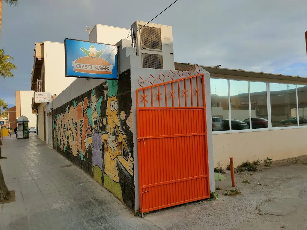 Crasti burger restaurant in Mojonera La