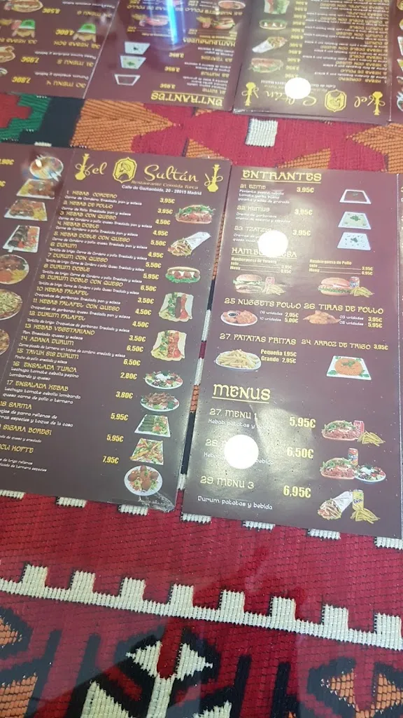 Menü_El Sultán_Azután_Bild_4