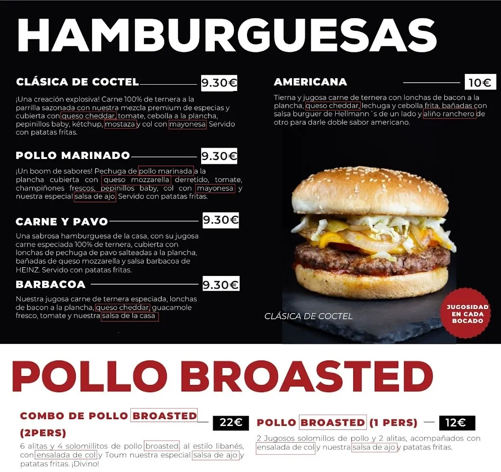 Menu_COCTEL restaurante internacional y cocina Libanesa_Argés_immagine_2