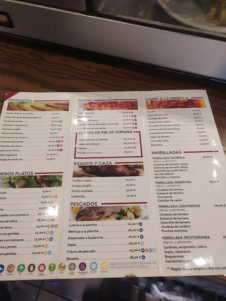 Menu_Restaurante Casa Pancho_Argés_image_3