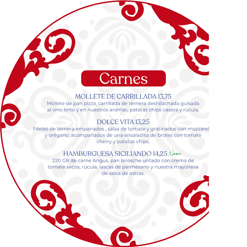 Menu_Siciliando Restaurante Italiano, Pizzeria Artesanal y Heladería_Argés_image_2
