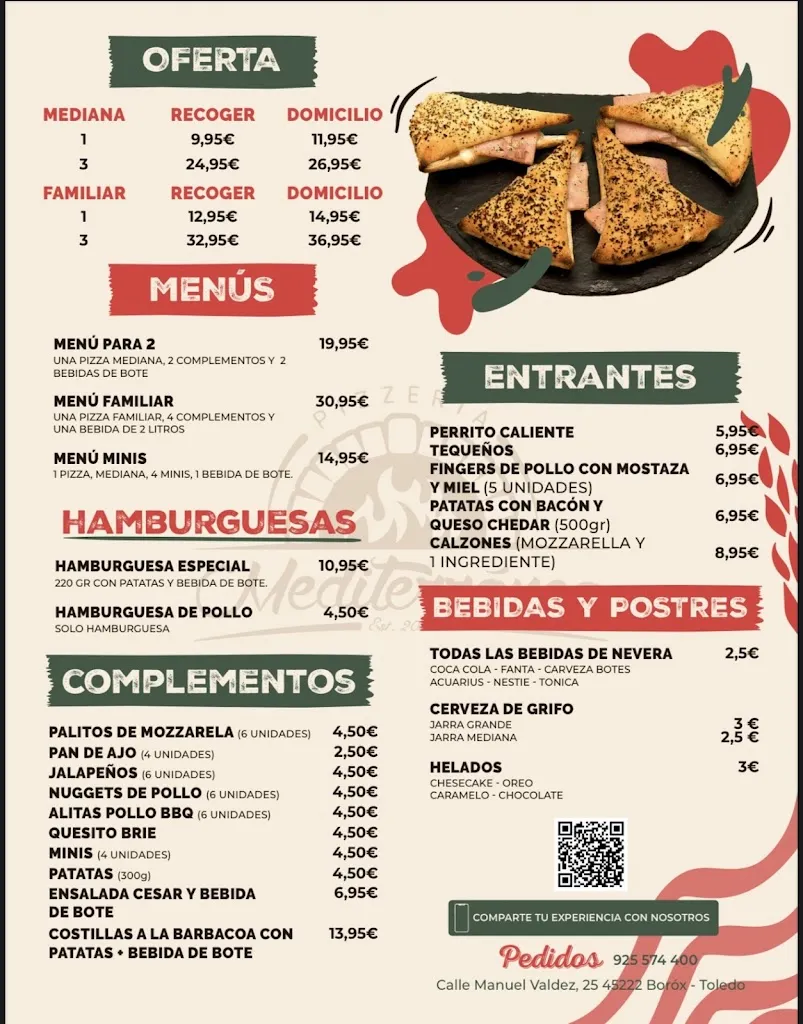 Menu_PIZZERÍA MEDITERRÁNEA BOROX_Borox_image_1