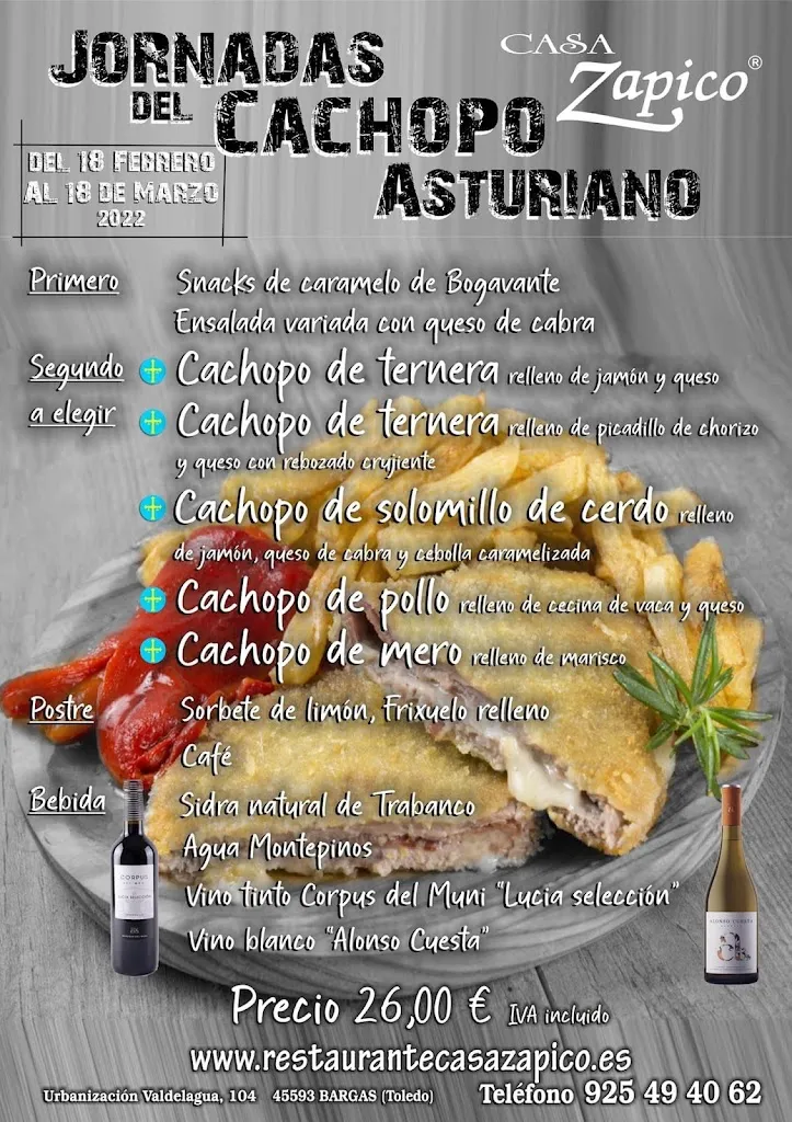 Menu_Restaurante Casa Zapico_Bargas_image_1