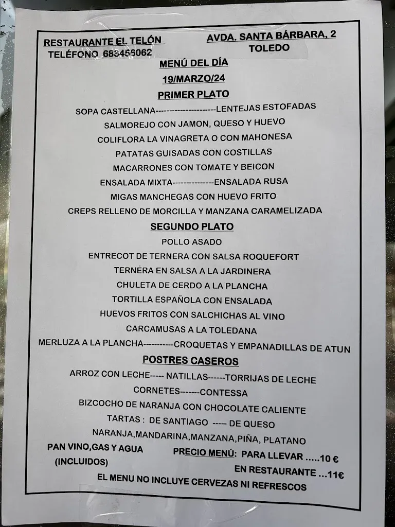 Menu_Restaurante El Telón_Burguillos de Toledo_image_3