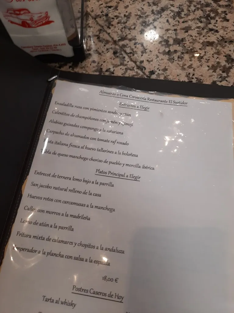 Menu_Restaurante El Surtidor_Burguillos de Toledo_image_3