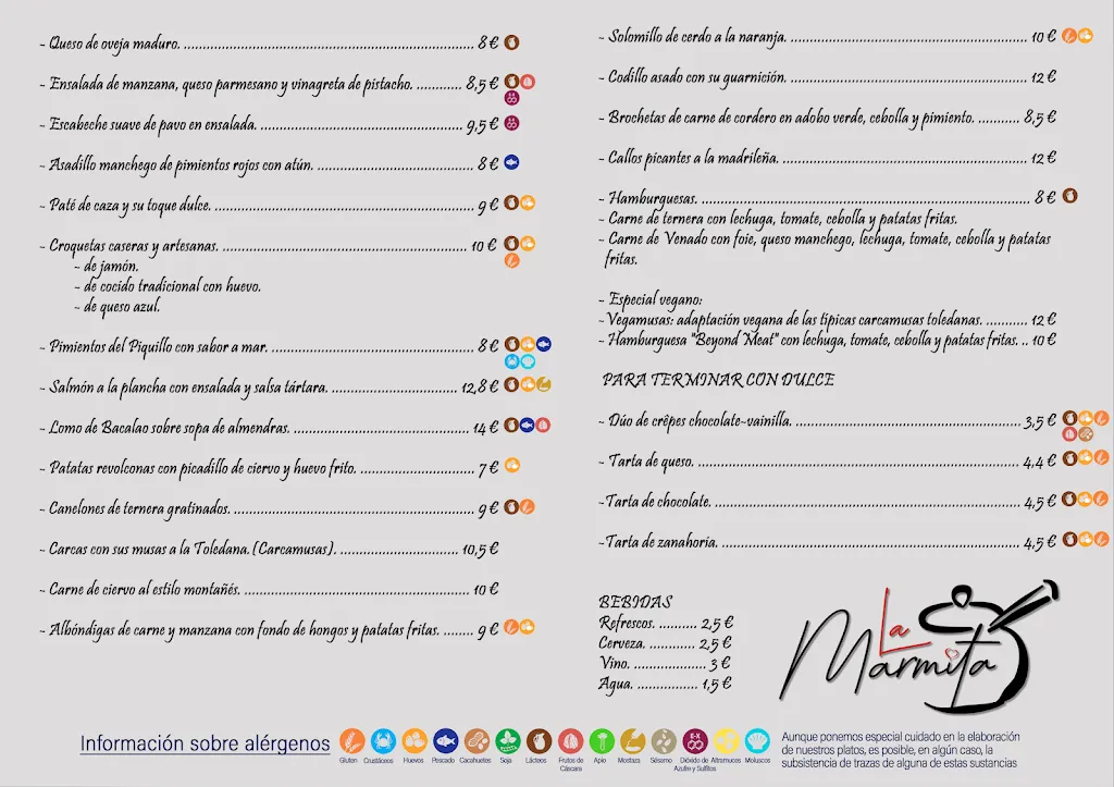 Menu_La Marmita Toledo_Burguillos de Toledo_image_2