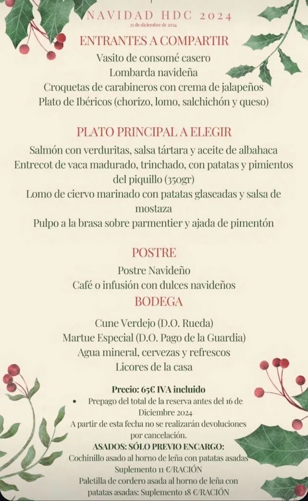 Menu_Restaurante Hacienda del Cardenal_Burguillos de Toledo_image_1