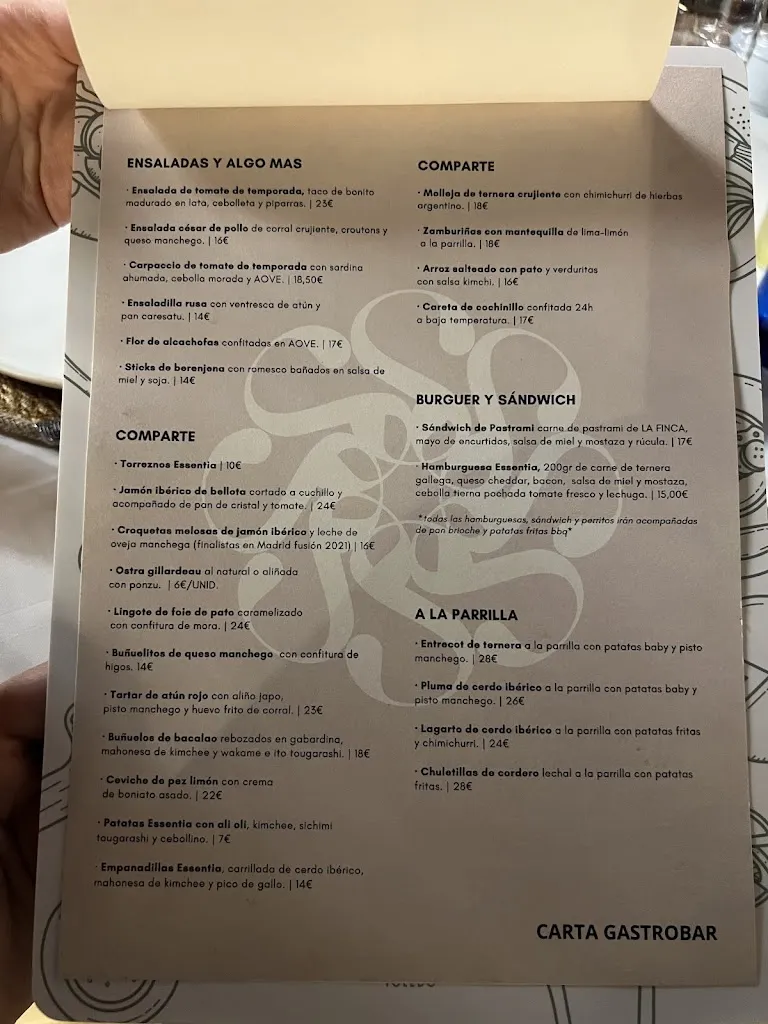 Menu_Finca Las Nieves by Essentia_Burguillos de Toledo_image_2