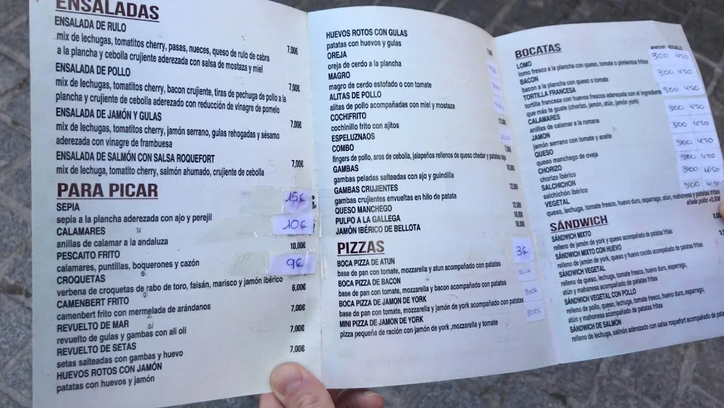 Menu_Rte. Mesón El Cazador_Calera y Chozas_image_1