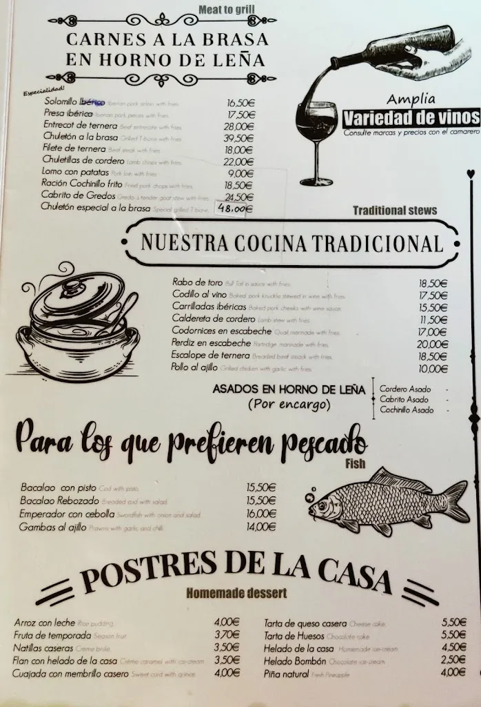 Menu_Restaurante Don Quijote_Calera y Chozas_image_2