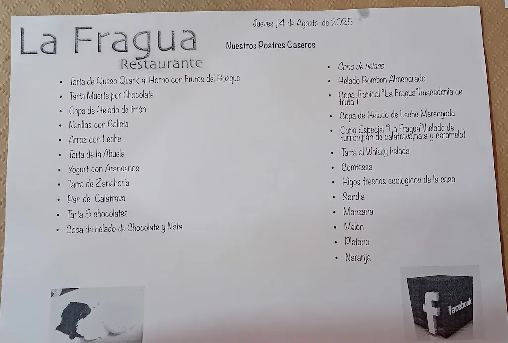 Menu_Restaurante La Fragua_Níjar_image_2