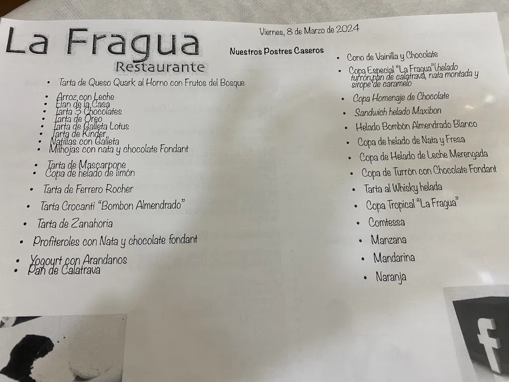 Menu_Restaurante La Fragua_Níjar_image_3