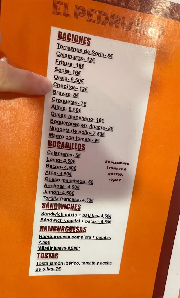 Menu_El Pedrusco_Cardiel de los Montes_image_1