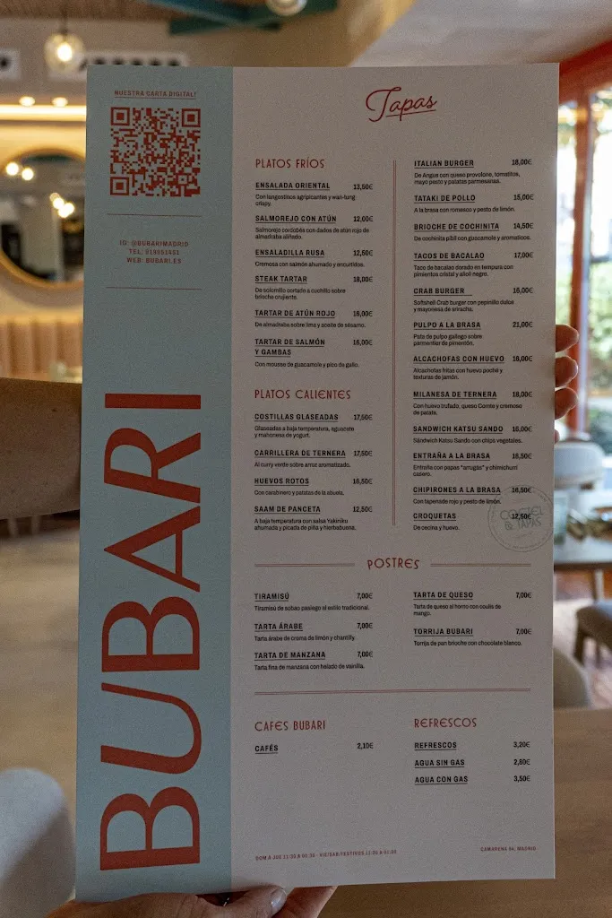 Menu_Bubari - Restaurante y Cócteles_Camarena_image_2