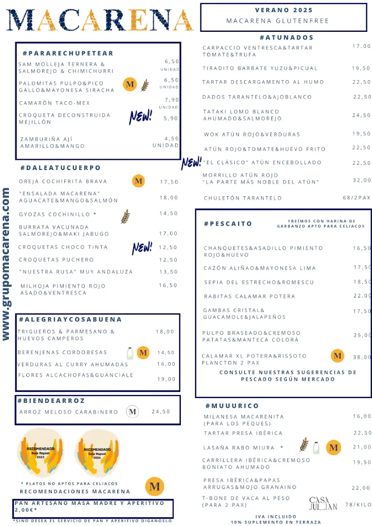 Menu_Macarena | Restaurante Legazpi_Camarena_image_2