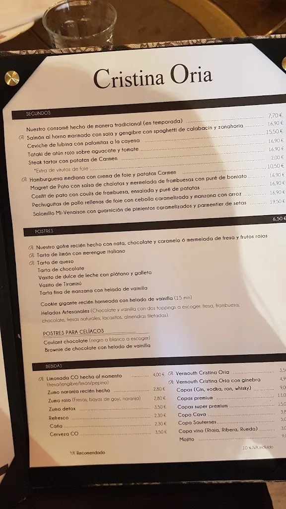 Menu_Cristina Oria Restaurant & Gourmet Shop_Oria_image_4