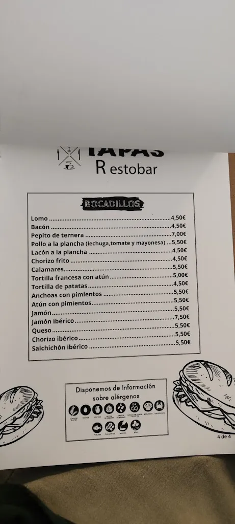 Menu_RestoBar Tapas_Carriches_image_3