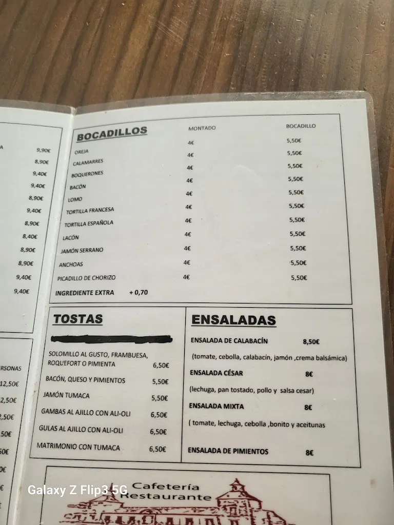 Menu_Bar-Restaurante El Palacio_Carranque_image_2