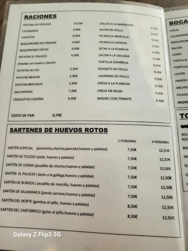 Menu_Bar-Restaurante El Palacio_Carranque_image_3