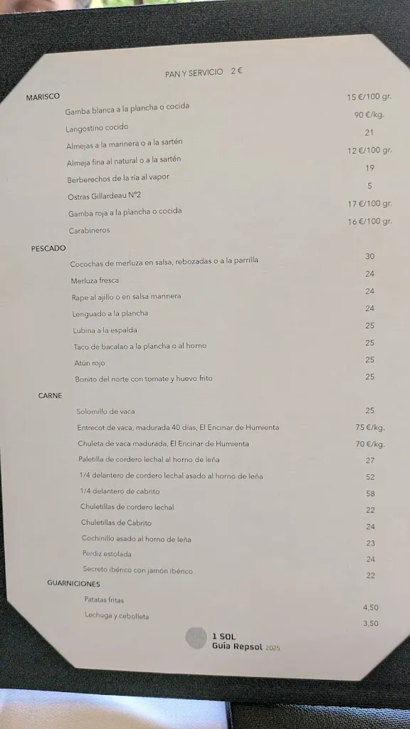 Menu_Restaurante - Asador Las Esparteras_Casarrubios del Monte_image_1
