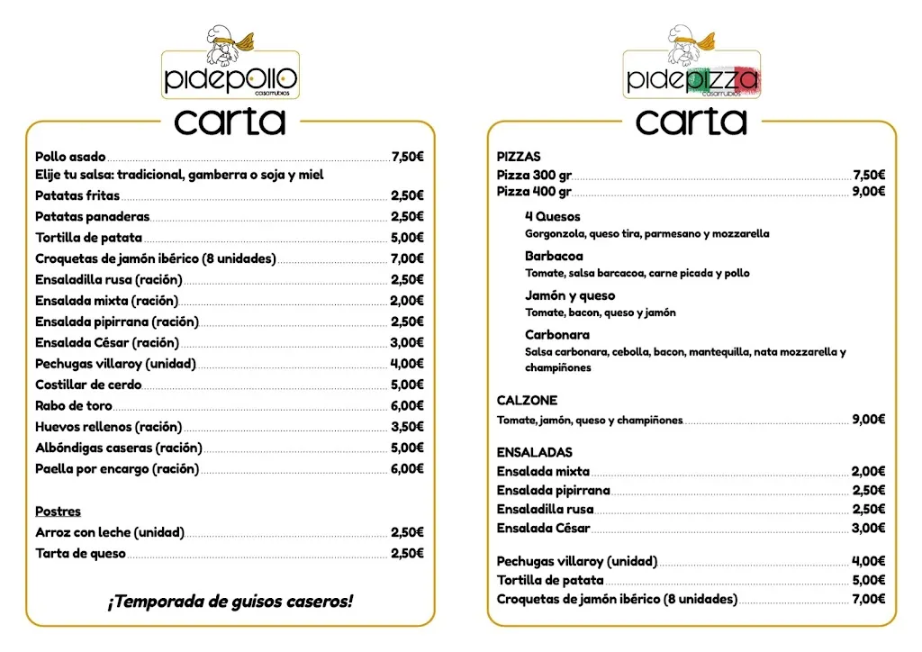 Menu_Pidepollo_Casarrubios del Monte_image_1