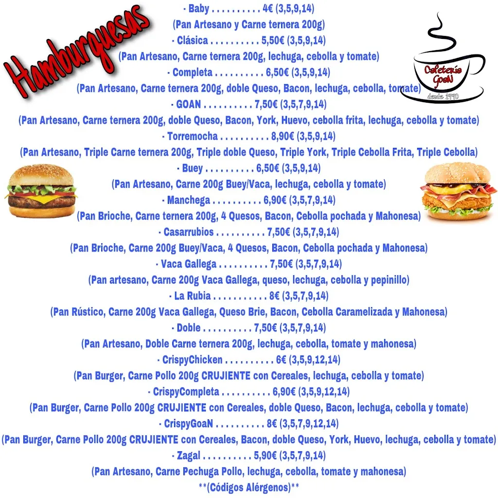 Menu_Bar Cafetería Goan_Casarrubios del Monte_image_2