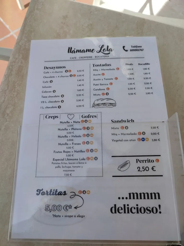 Menu_Llámame Lola_Casarrubios del Monte_image_1