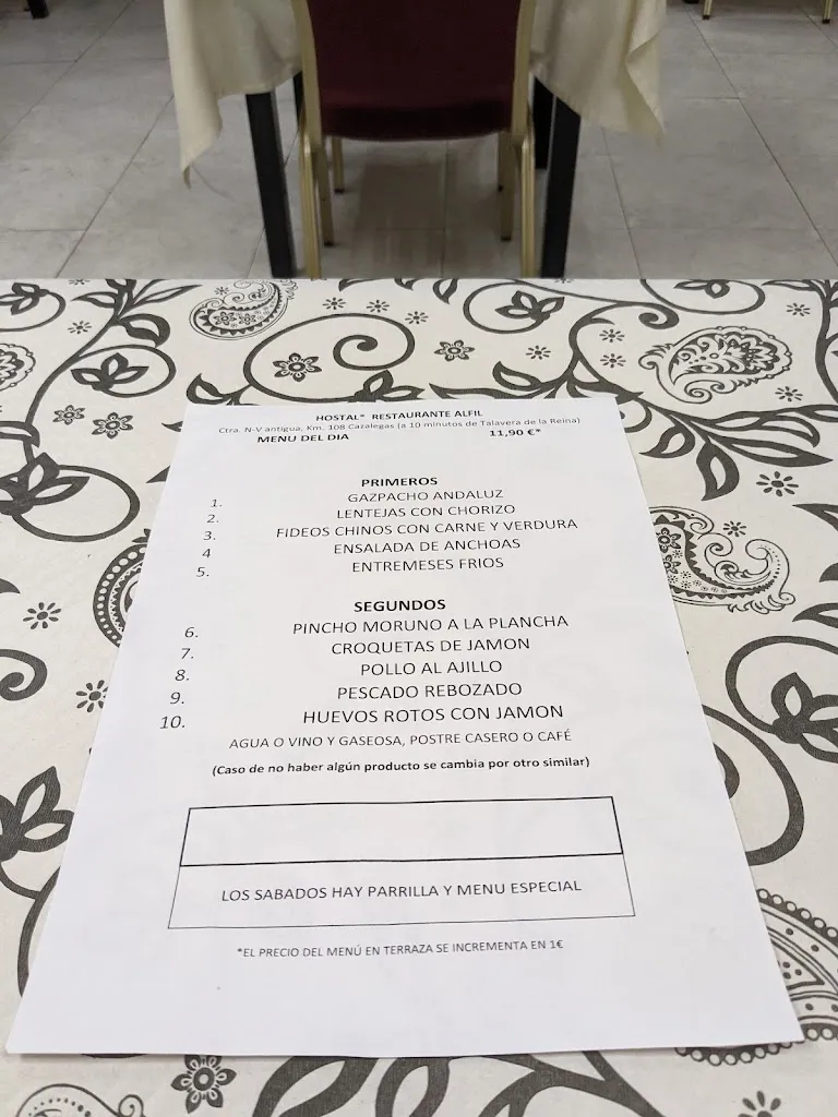Menu_Hostal Restaurante Alfil_Cazalegas_image_3