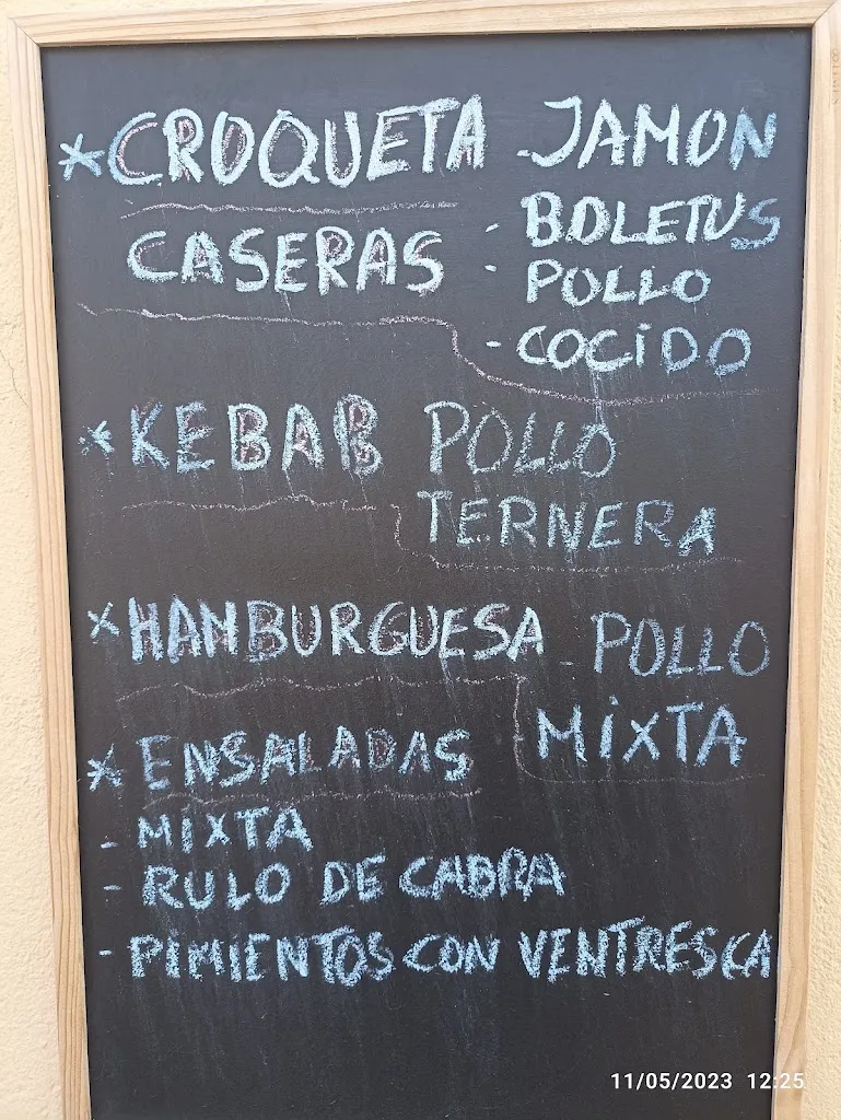 Menu_bar san roque cervera de los montes_Cervera de los Montes_image_4