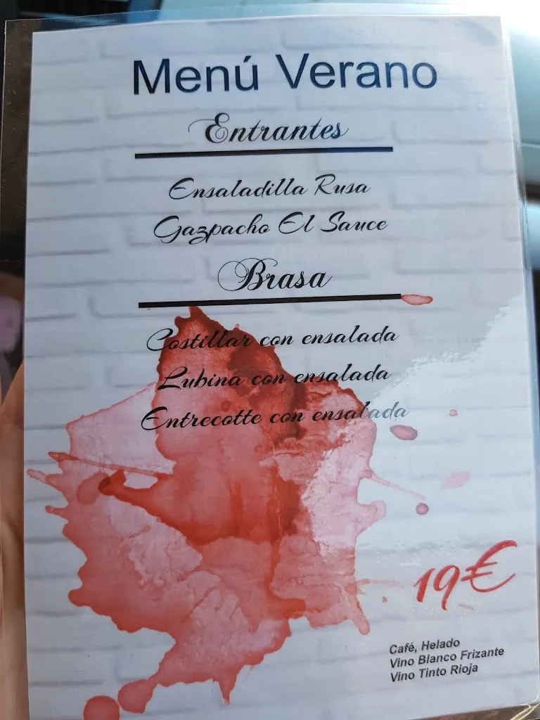 Menu_Bar Restaurante El Sauce_Cervera de los Montes_image_1