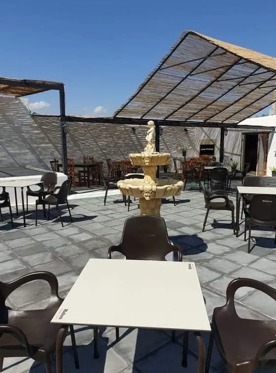 The Courtyard Bar restaurant in Partaloa