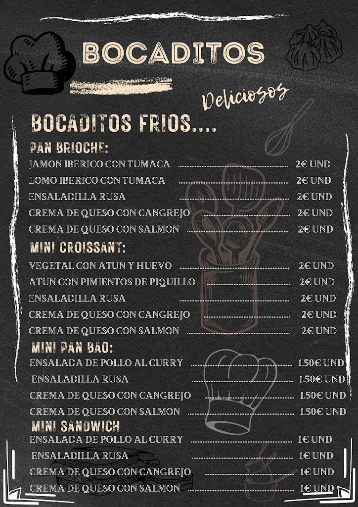 Menu_La Chozita de dya_Chozas de Canales_image_1