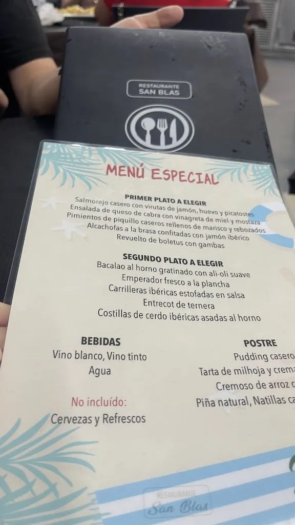 Menu_Restaurante San Blas_Corral de Almaguer_image_2