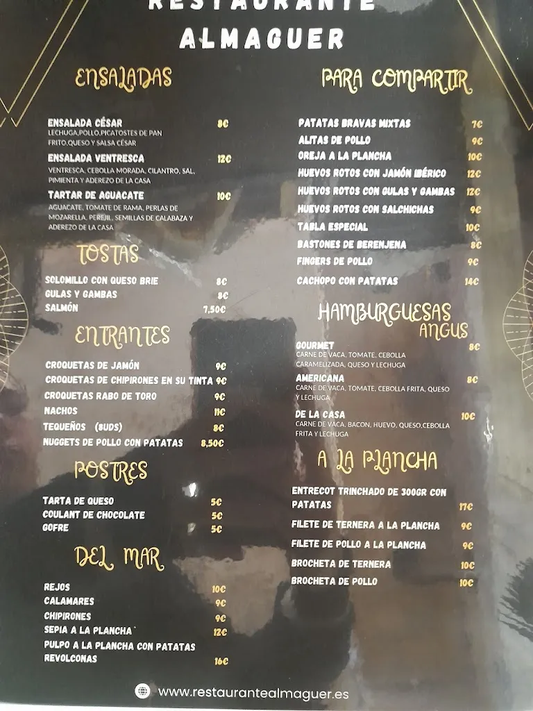 Menu_Restaurante Almaguer_Corral de Almaguer_image_1