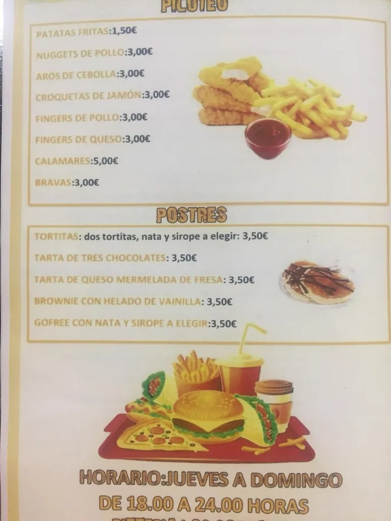 Menu_Pizzeria los soprano_Corral de Almaguer_image_1
