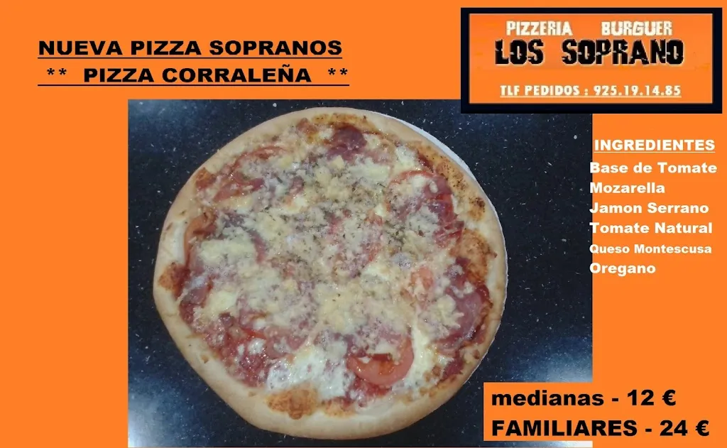 Menu_Pizzeria los soprano_Corral de Almaguer_image_4