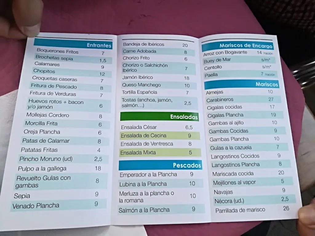 Menu_Terraza La Lonja_Cuerva_image_1