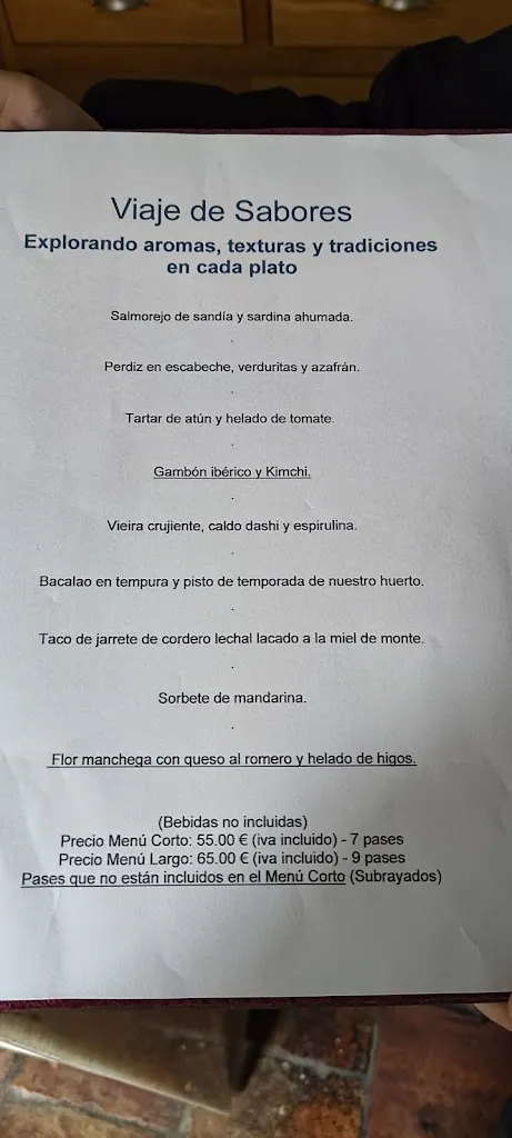 Menu_Restaurante El Retorno Consuegra_Consuegra_image_1