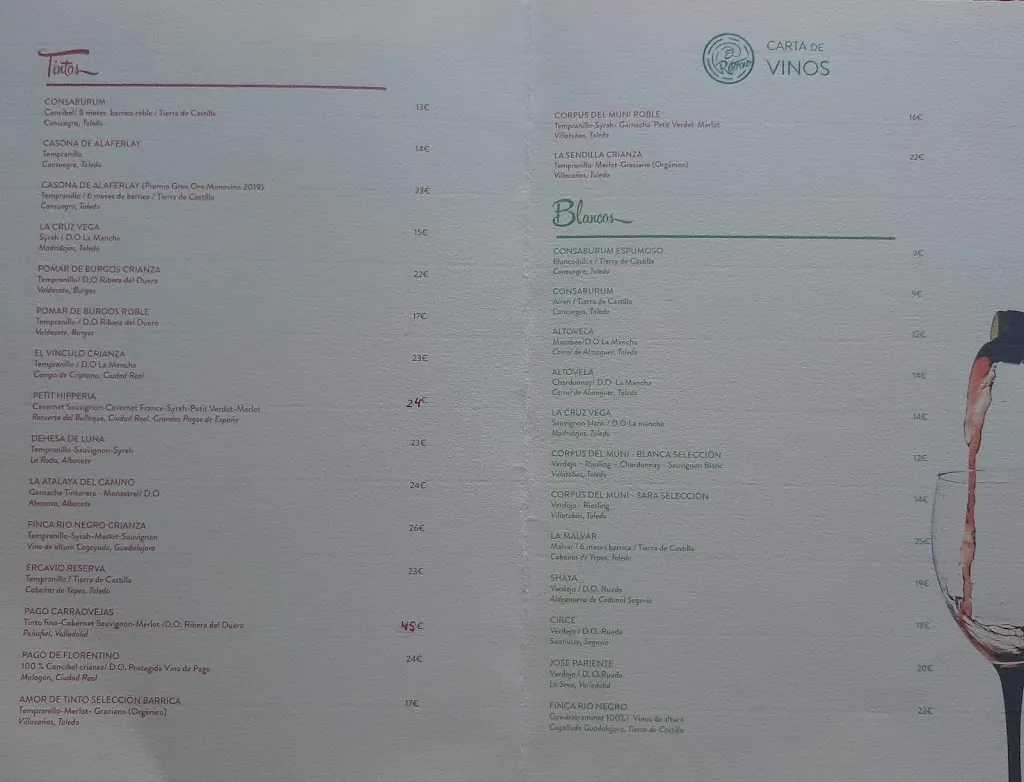 Menu_Restaurante El Retorno Consuegra_Consuegra_image_3