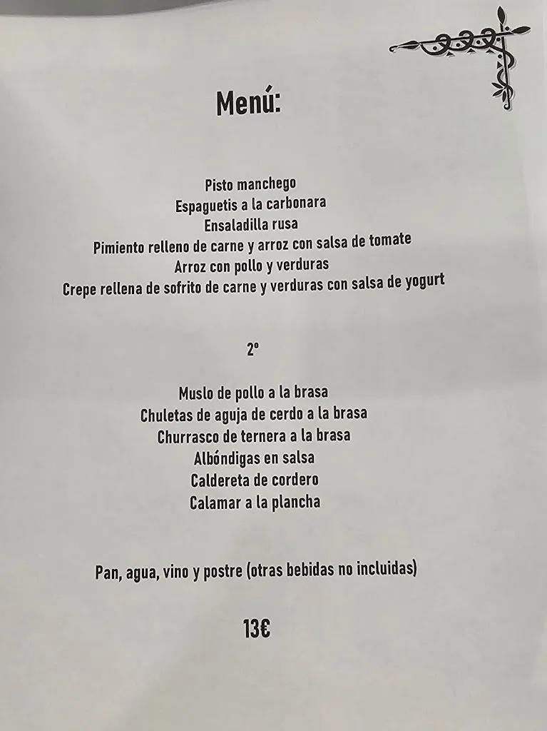 Menu_Mesón la Centinela_Consuegra_image_2