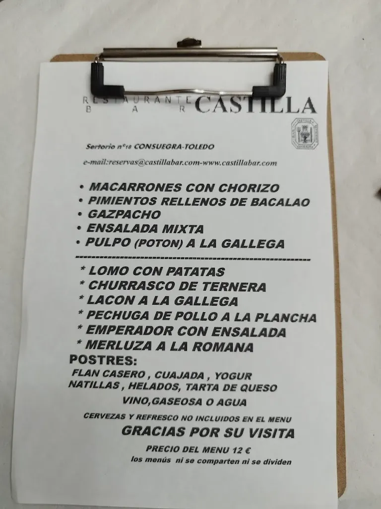 Menu_Restaurante Castilla_Consuegra_image_3