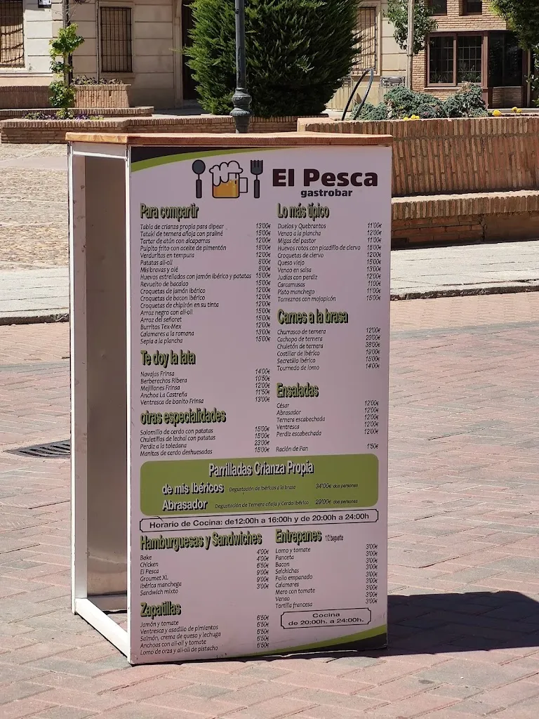 Menu_Gastrobar El Pesca_Consuegra_image_3