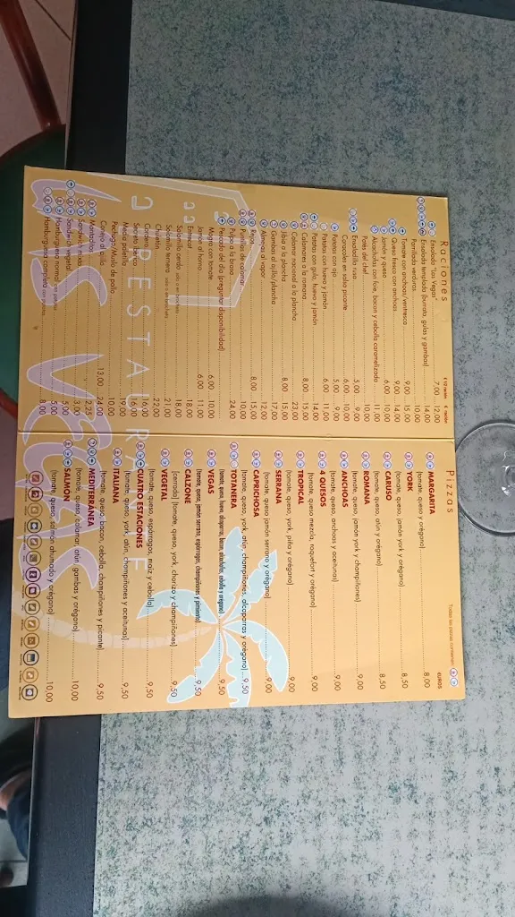 Menu_Las Vegas_Huércal-Overa_image_3