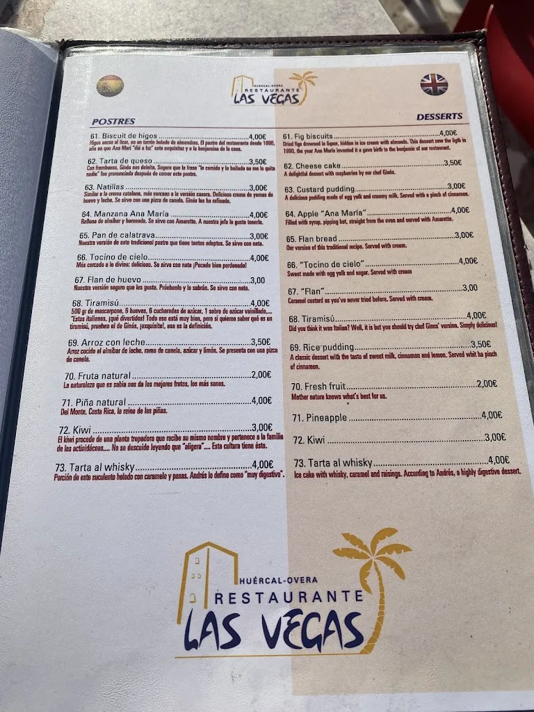 Menu_Las Vegas_Huércal-Overa_image_4