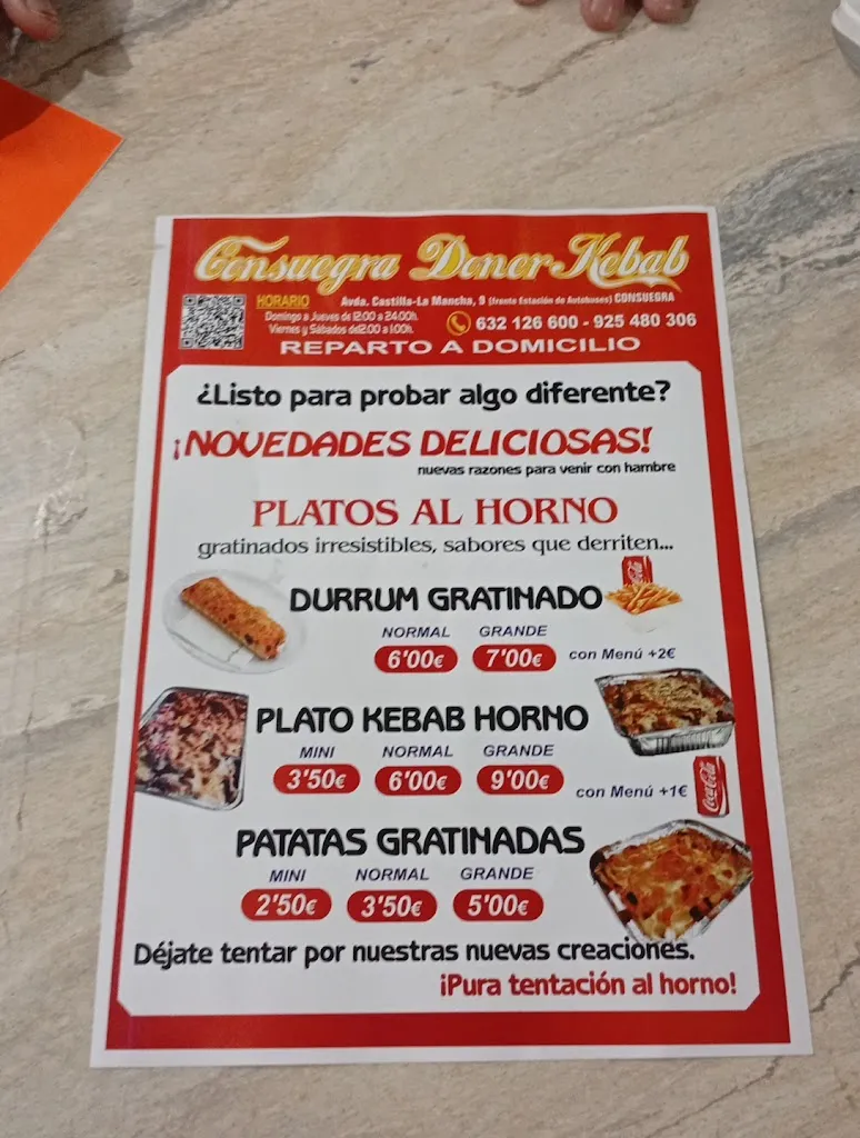 Menu_Consuegra Döner Kebab_Consuegra_image_1