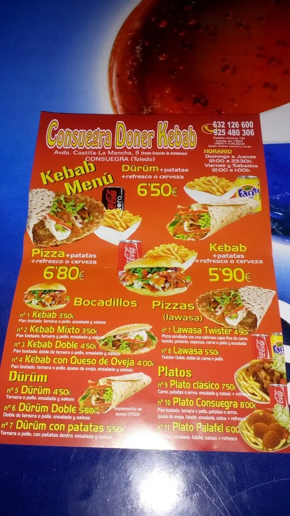 Menu_Consuegra Döner Kebab_Consuegra_image_4