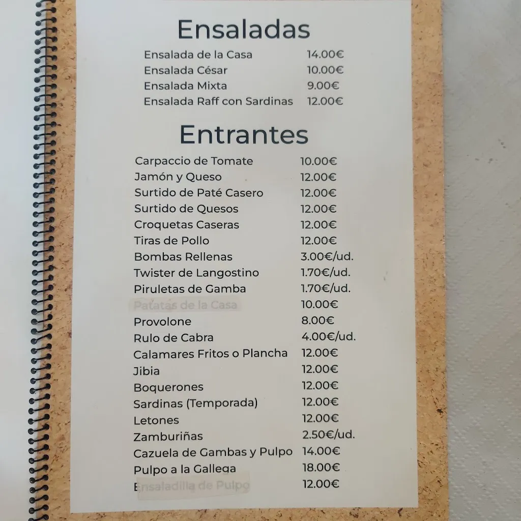 Menu_Taberna La Tinaja_Huércal-Overa_immagine_2