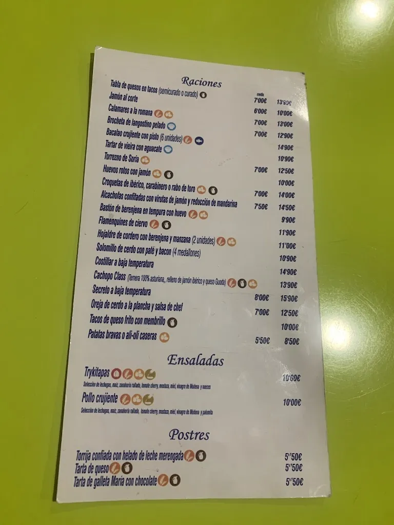 Menu_Restaurante Triky Tapas_Consuegra_image_1