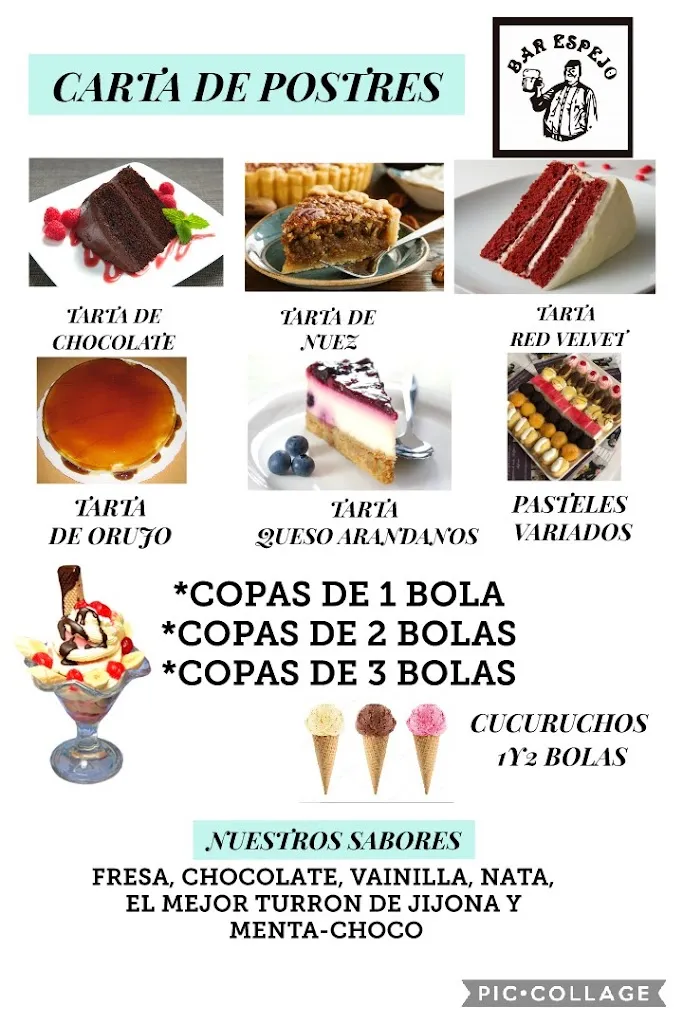 Menü_Bar - Restaurante El Espejo_Escalona_Bild_1