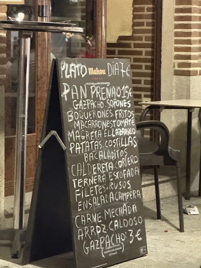 Menu_Mesón Lazarillo_Escalona_image_1